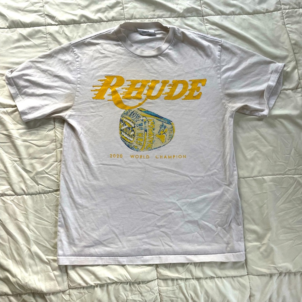 Rhude Lakers Championship Ring T-Shirt